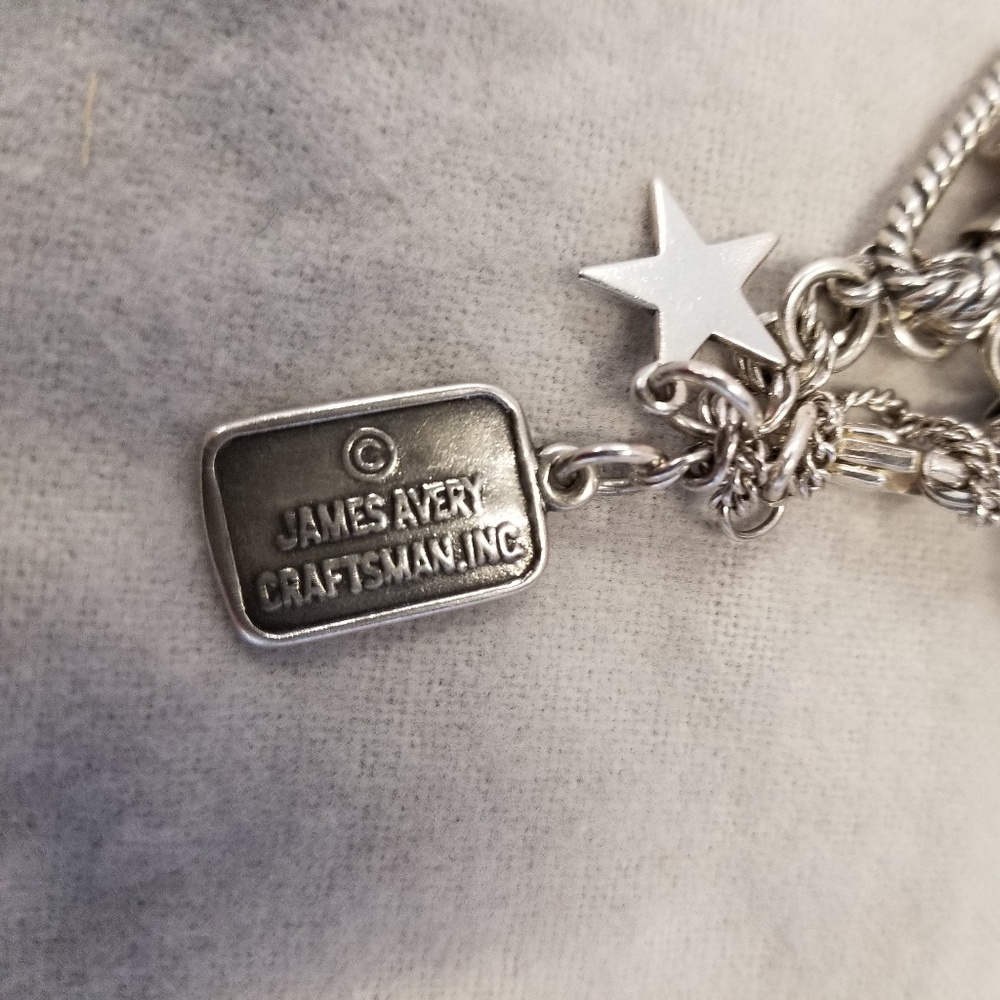 James Avery Tag Charm - Retired